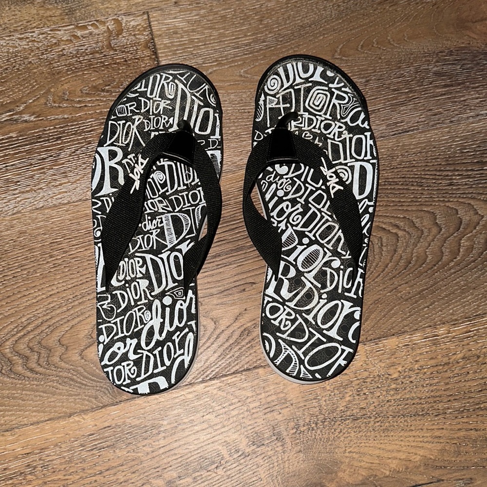 Dior Flip Flops Size 45 (ITALIAN)